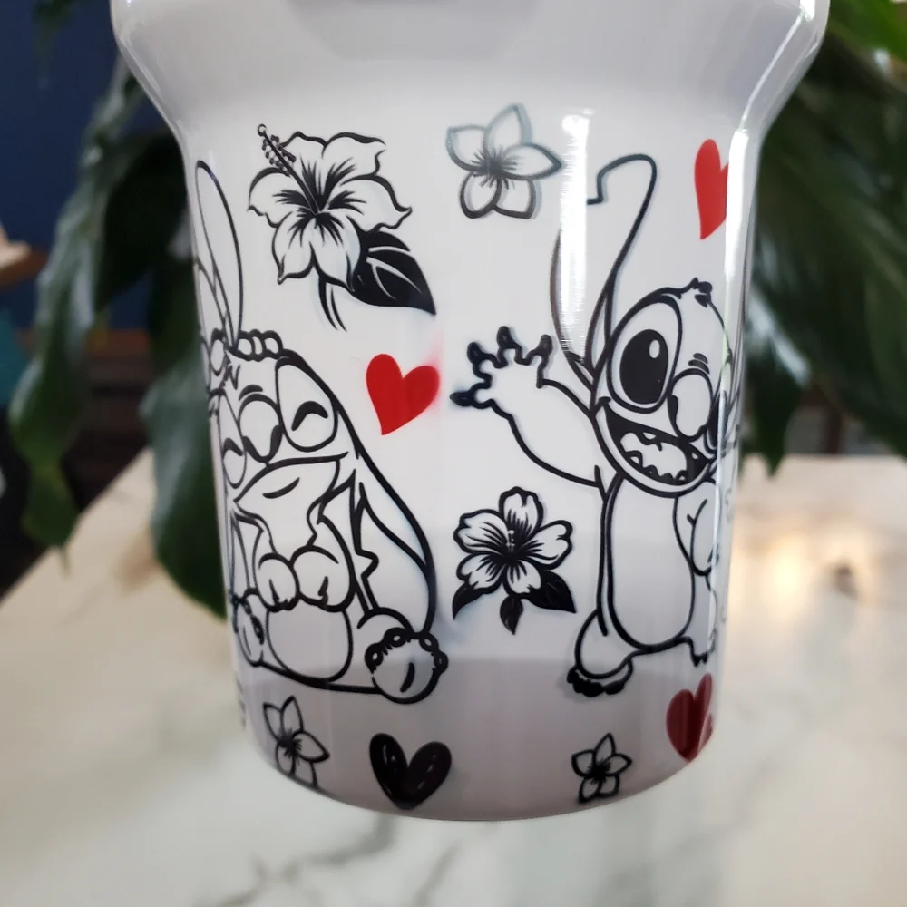 Stitch & Angel LOVE 40oz Traveler Tumbler 🎉sale